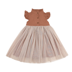 Fleurance Dress | Rust