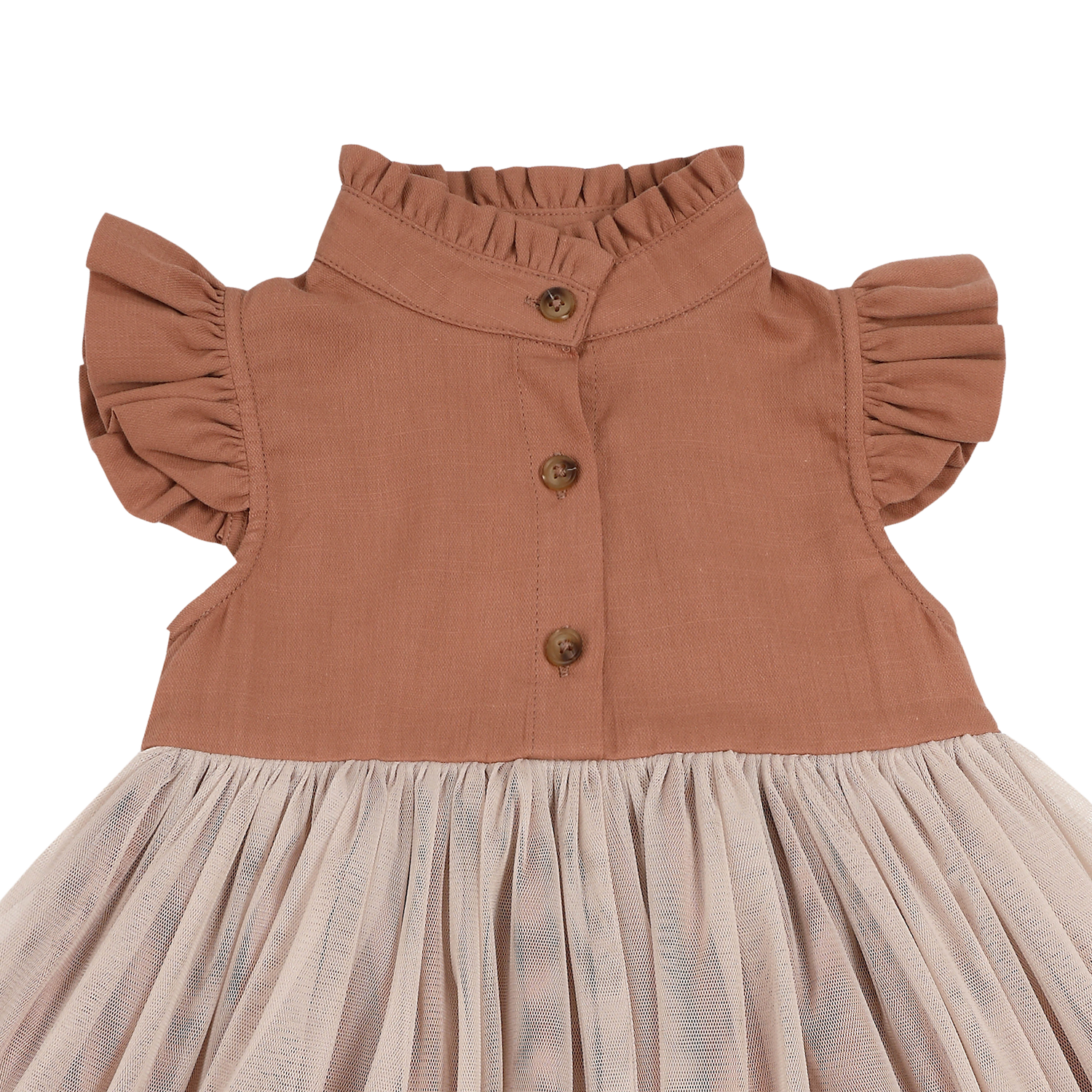 Fleurance Dress | Rust
