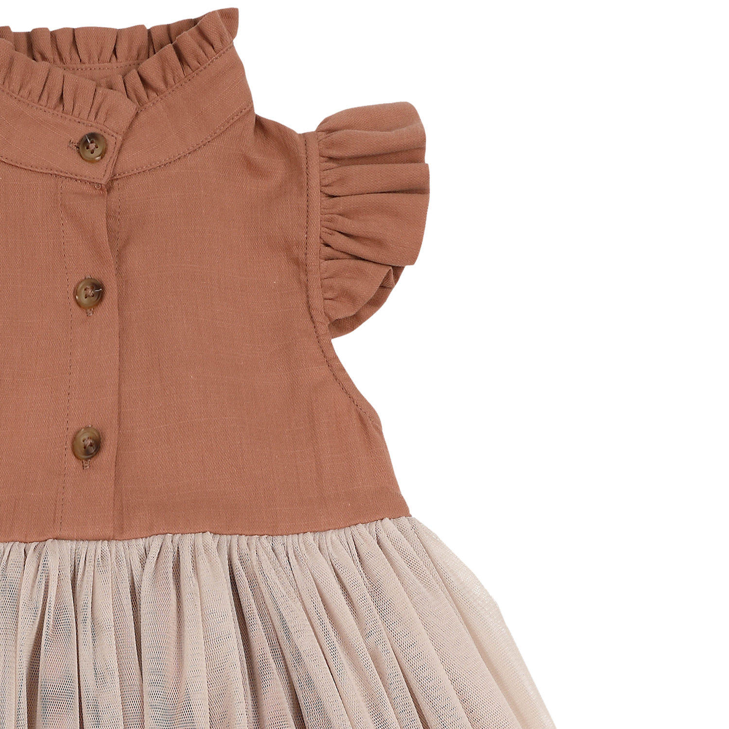 Fleurance Dress | Rust