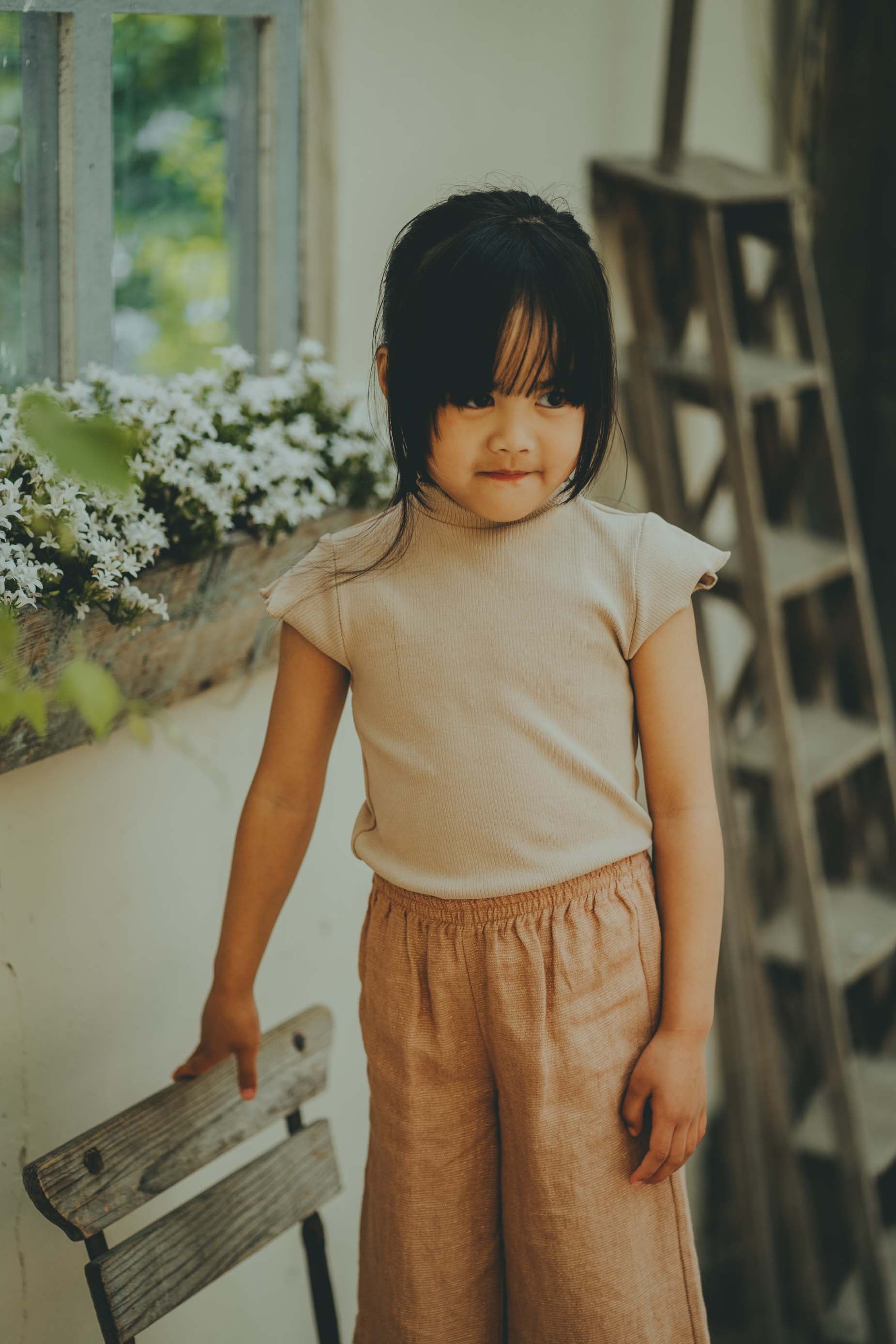 Aurore Top | Misty Rose