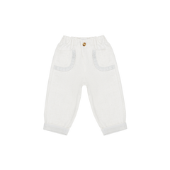 Josefine Trousers | White Sand Melange