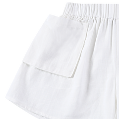 Mary Shorts | Crispy White