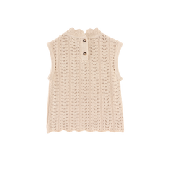 Mabell Vest | Misty Rose