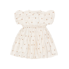 Clarize Dress | Bees | Warm White