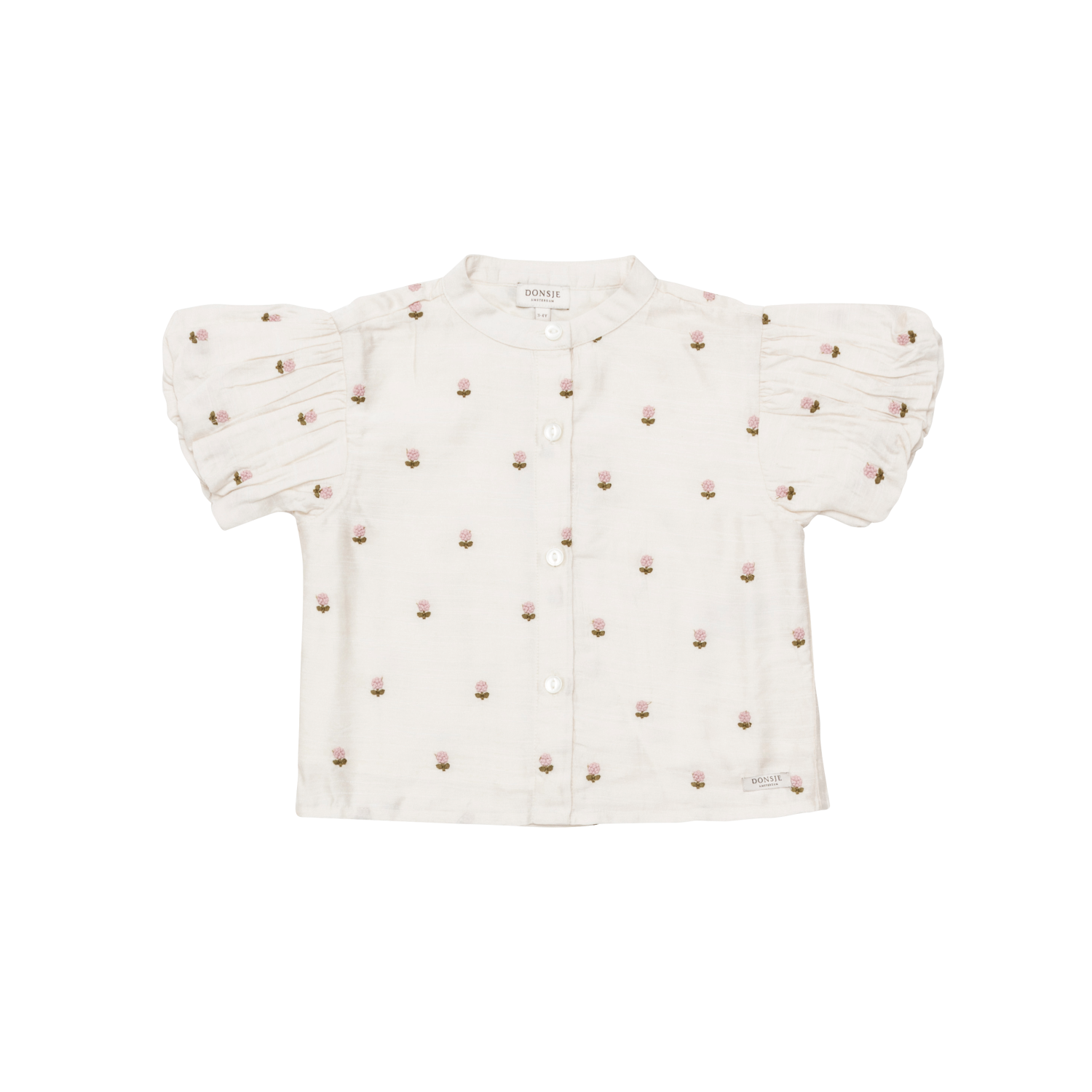 Ezrah Blouse | Roses | Warm White