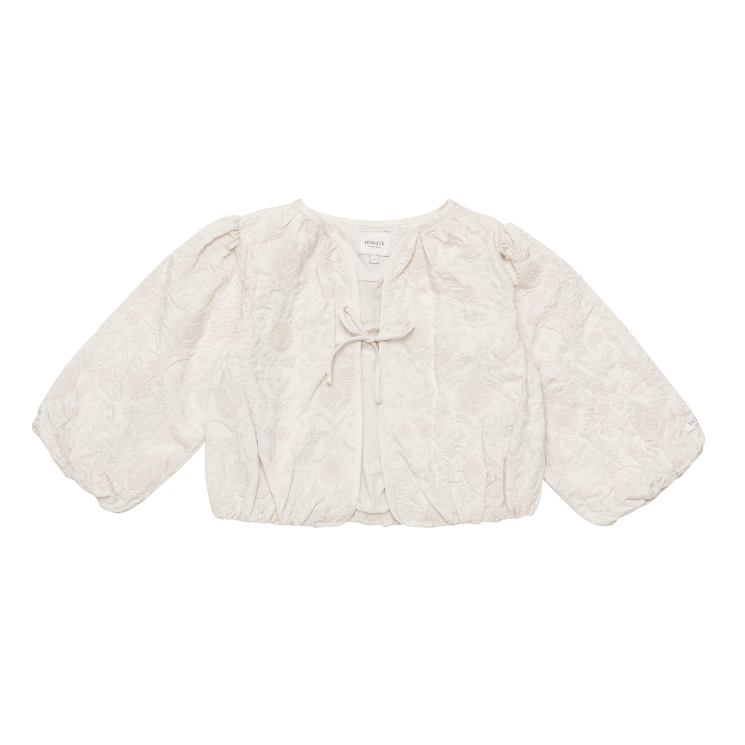 Guusje Jacket | Warm White Flowers
