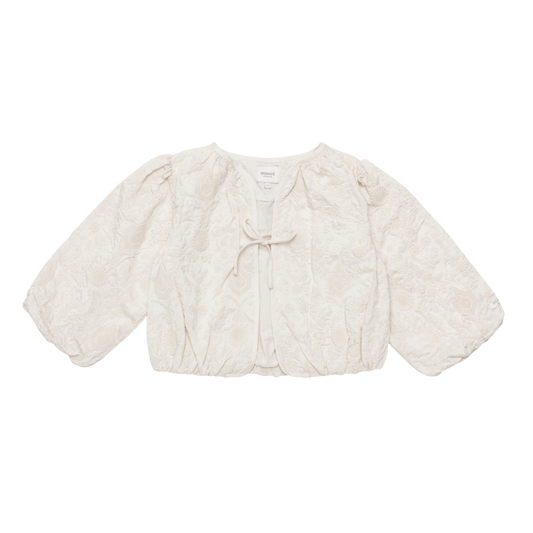 Guusje Jacket | Warm White Flowers