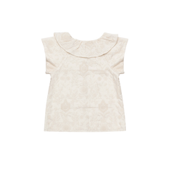 Miesi Blouse | Warm White Flowers