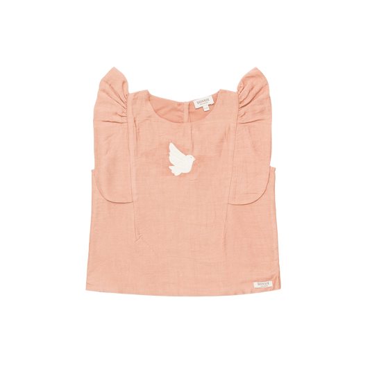 Cathi Top | Dove | Cloudy Rose