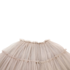 Tess Skirt | Soft Grey Metallic