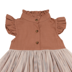 Fleurance Dress | Rust