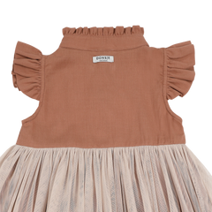Fleurance Dress | Rust
