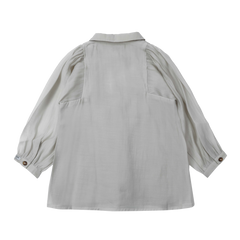 Lundi Blouse | Feather Grey