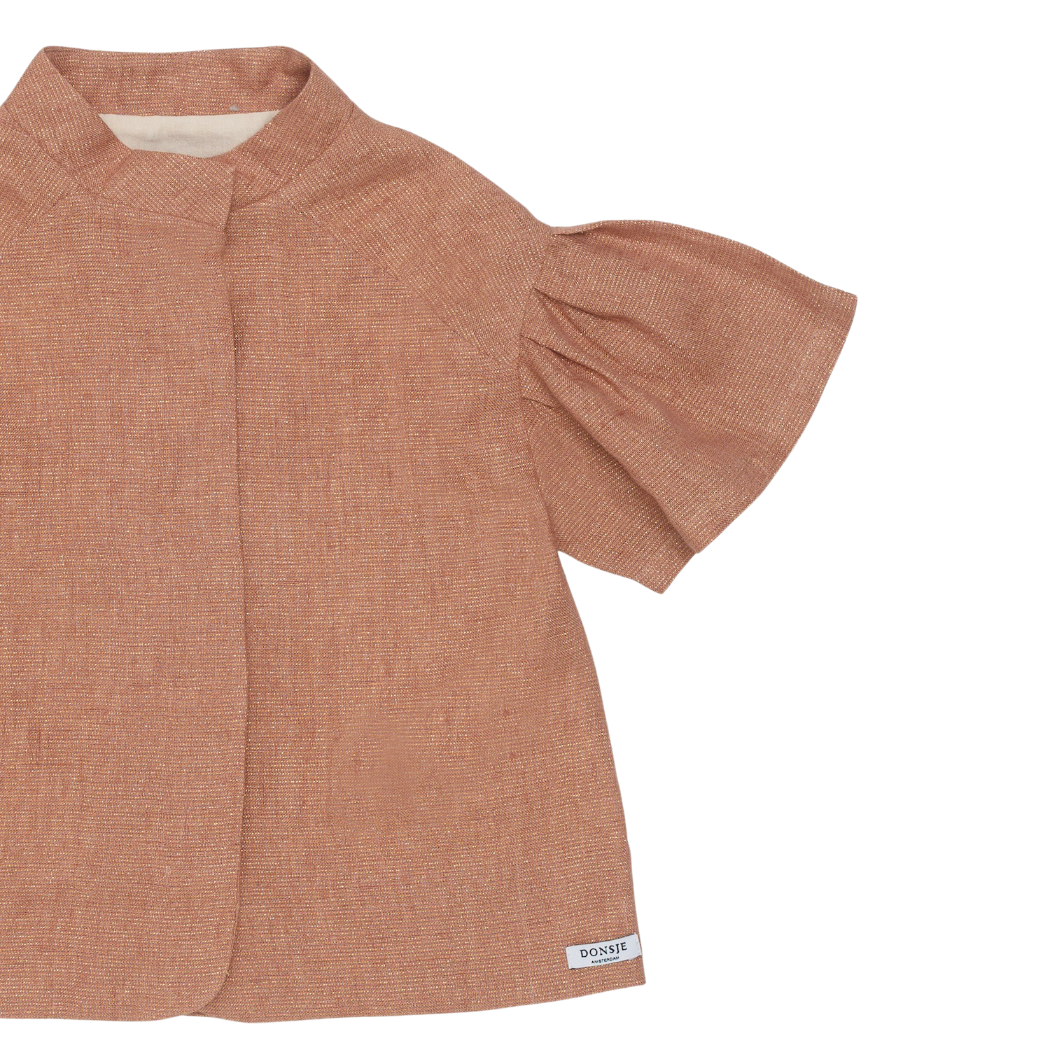 Rosalie Jacket | Rust Metallic