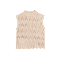 Mabell Vest | Misty Rose