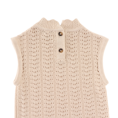 Mabell Vest | Misty Rose