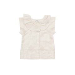 Miesi Blouse | Warm White Flowers