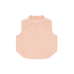 Sugy Linen Gilet | Poppy | Cloudy Rose