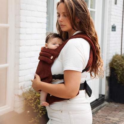 Baby Carrier - Corduroy Maroon