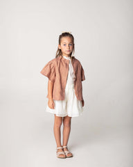 Rosalie Jacket | Rust Metallic